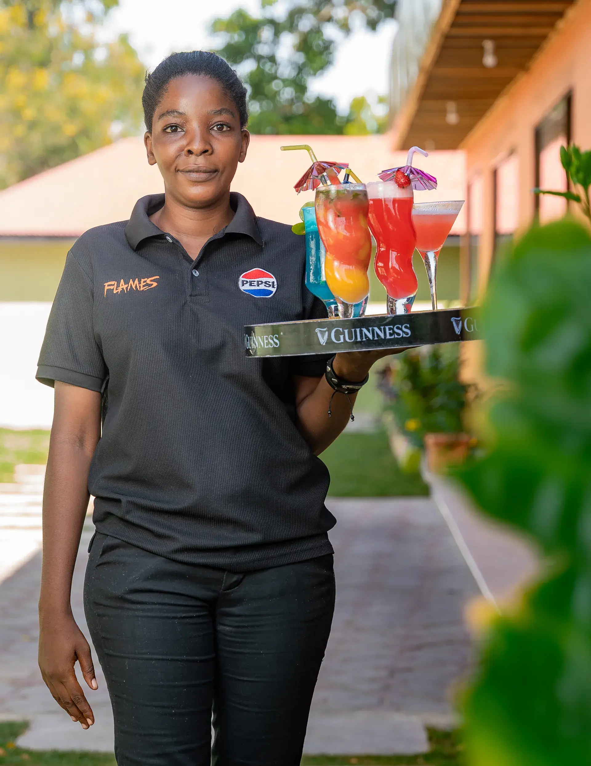 FlameZanzi hospitality: dining detail